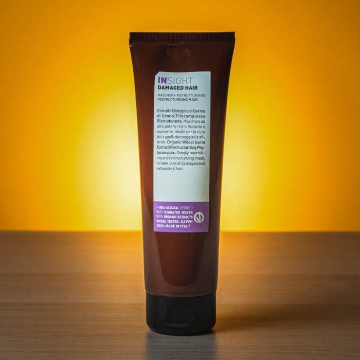 INSIGHT DAMAGED HAIR MASK - odbudowująca maska do włosów zniszczonych
