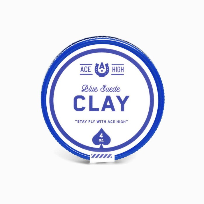 Ace High Blue Suede Clay - matowa pasta o mocnym utrwaleniu