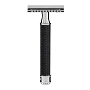 Mühle R89 - czarna maszynka do golenia na żyletki
