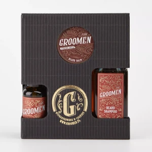 GROOMEN Fire Strong Hold - zestaw do pielęgnacji brody 