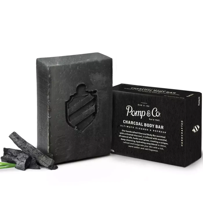Pomp & Co. Charcoal Body Bar Soap