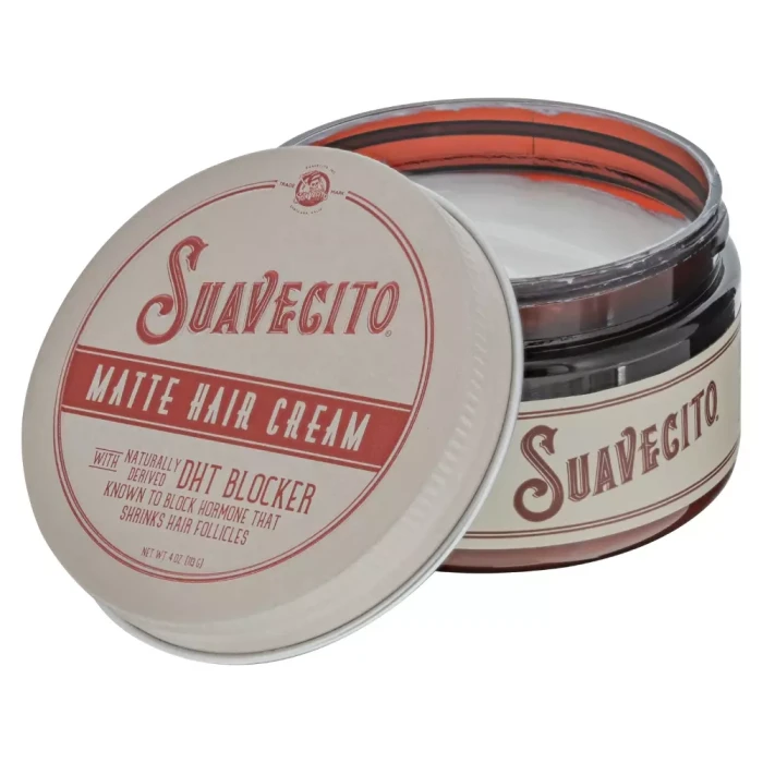 Suavecito Matte Hair Cream with DHT Blocker
