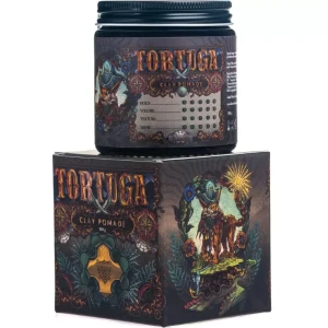 RareCraft Tortuga Oil Based Clay Pomade - Pomada do włosów o zapachu rumu i karaibskich przypraw - 100g