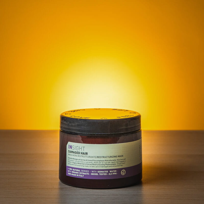 INSIGHT DAMAGED HAIR MASK - odbudowująca maska do włosów zniszczonych