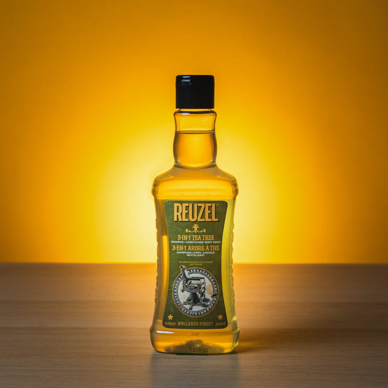 Reuzel Tea Tree 3w1 - szampon, odżywka i żel pod prysznic