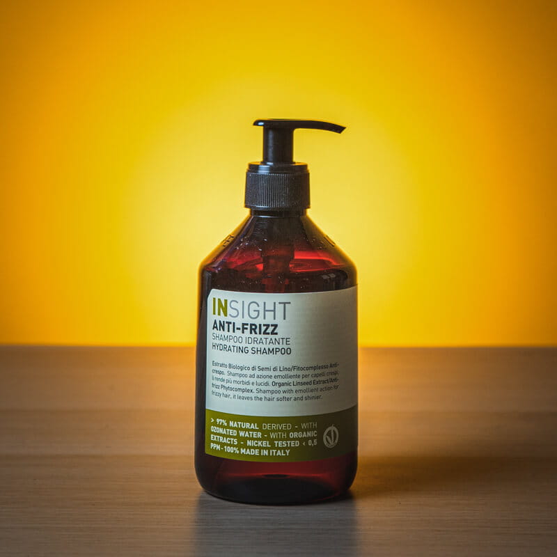 INSIGHT ANTI-FRIZZ SHAMPOO - nawilżający szampon do włosów porowatych 400 ml