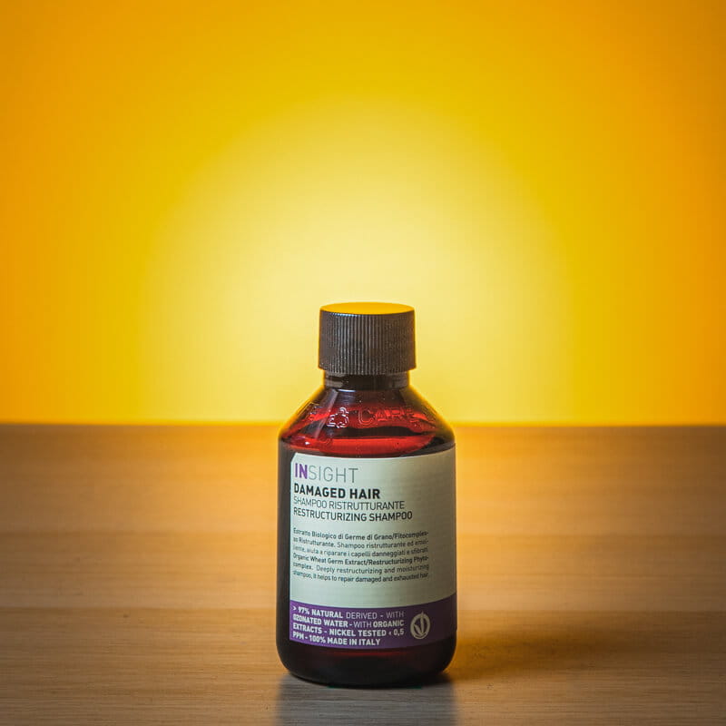 INSIGHT DAMAGED HAIR SHAMPOO - szampon odbudowujący do włosów zniszczonych 100 ml