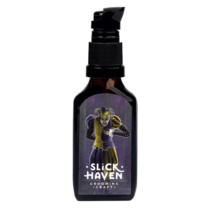 Slickhaven Royal Jester - olejek do brody o zapachu cytrusowo-korzennym 30 ml