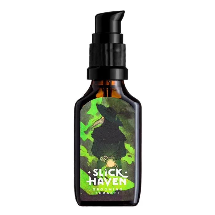 Slickhaven Plague Doctor - olejek do brody o zapachu medyczno-ziołowym 30 ml