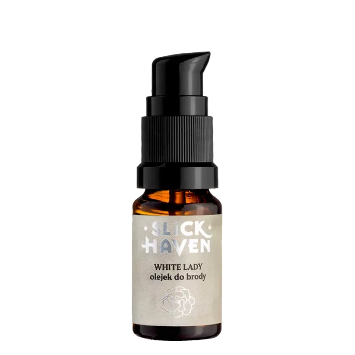 Slickhaven White Lady - olejek do brody o zapachu kwiatowo-orientalnym 10 ml