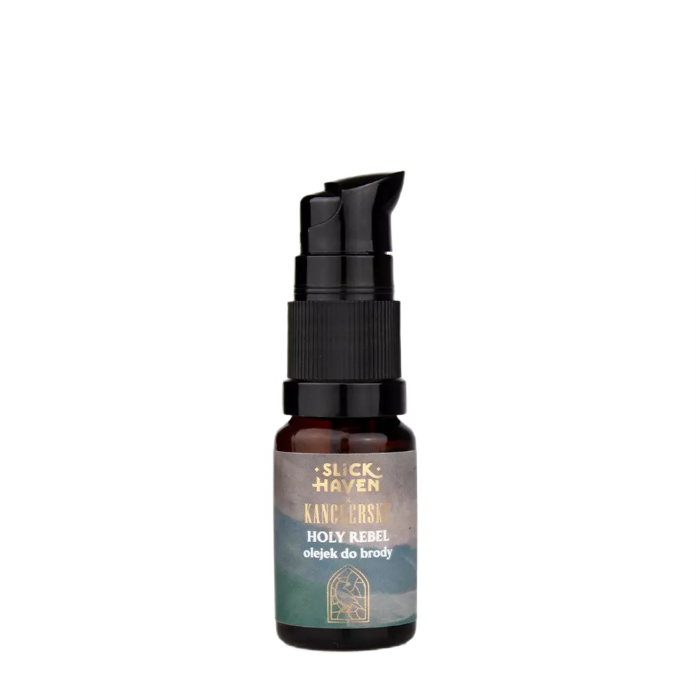 Slickhaven x Kanclerski Holy Rebel - olejek do brody o zapachu orientalno-drzewny 10 ml