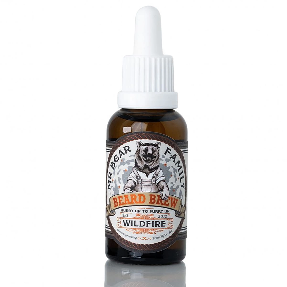 Mr Bear Family Wildfire - olejek do brody o zapachu ogniska 30ml