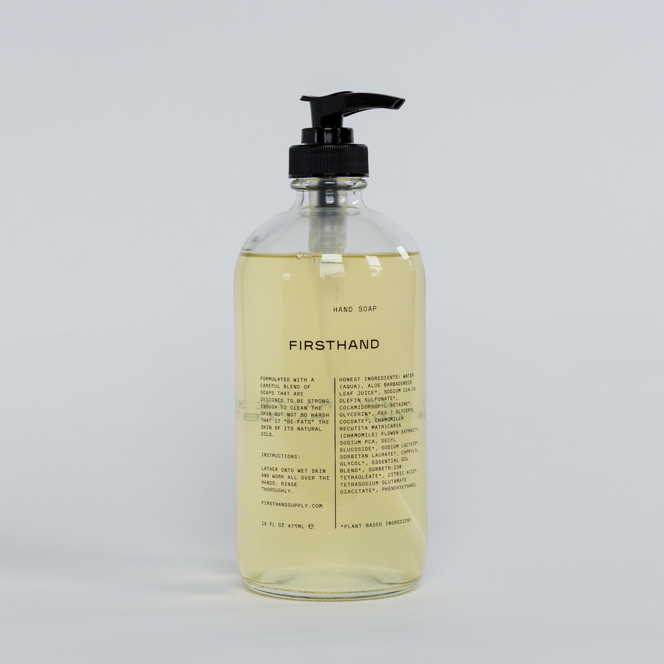 Firsthand Liquid Hand Soap - mydło w płynie o zapachu cytrusowo-ziołowym 475ml