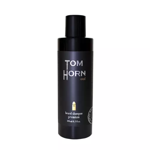 Tom Horn Beard Shampoo Oud 45 - szampon do brody o zapachu oud - 200ml