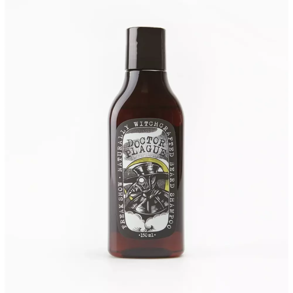 Pan Drwal Freak Show Doctor Plague - Szampon do brody o zapachu piżma, imbiru i skóry - 150ml