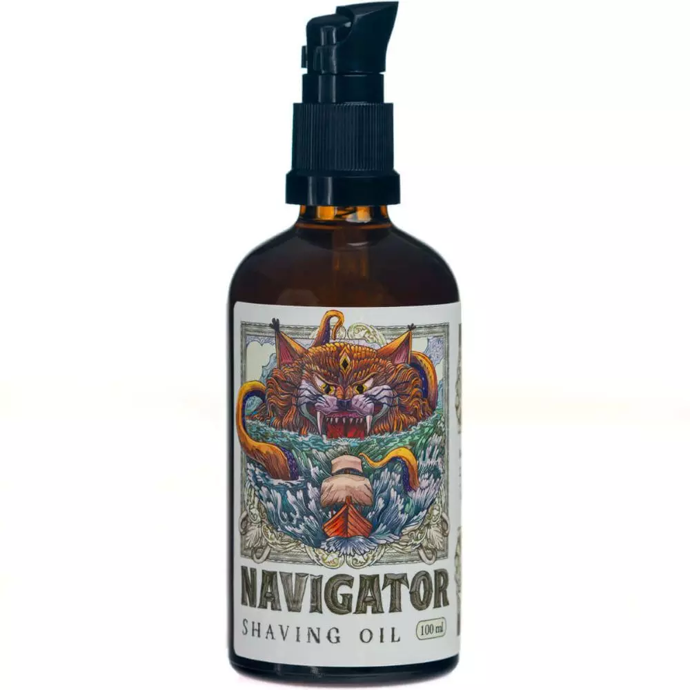 RareCraft Navigator - Olej do golenia o zapachu czekolady z pomarańczą - 100ml