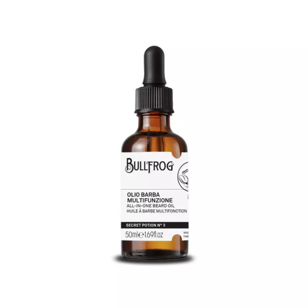 Bullfrog Secret Potion N°3 - olejek do brody o zapachu morsko-drzewnym 50ml