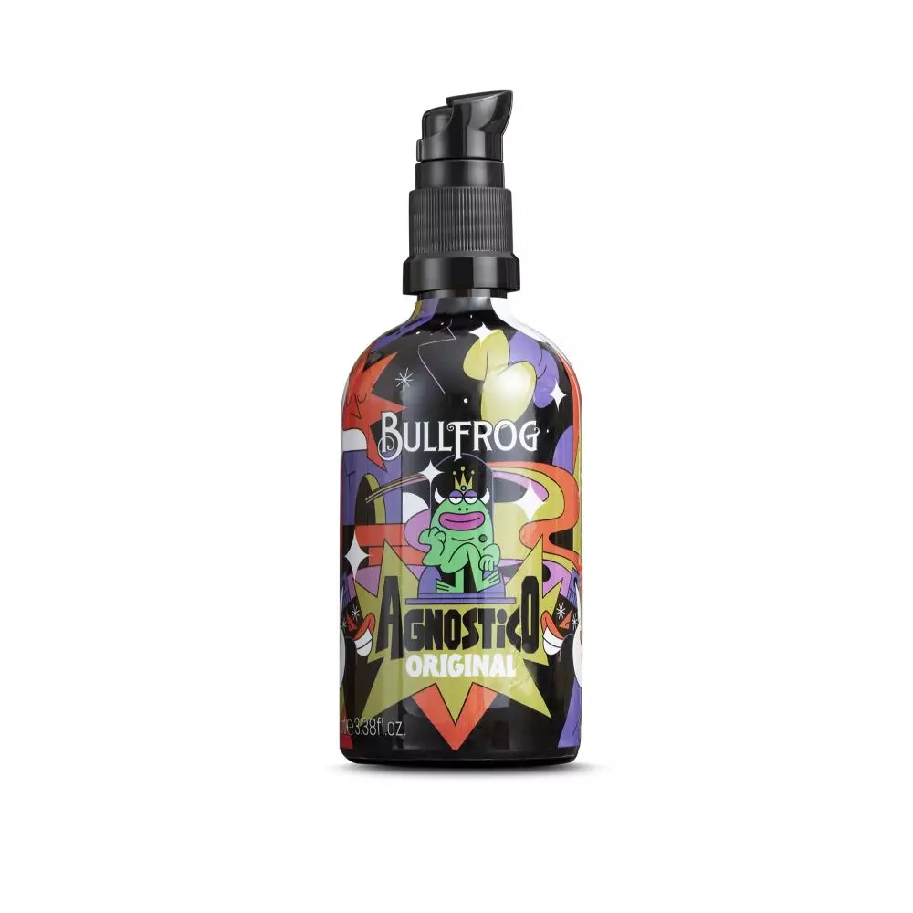 Limited Edition Bullfrog Agnostico Original Artist 2025 - balsam do brody i twarzy o zapachu z nutami anyżu i tytoniu 100ml
