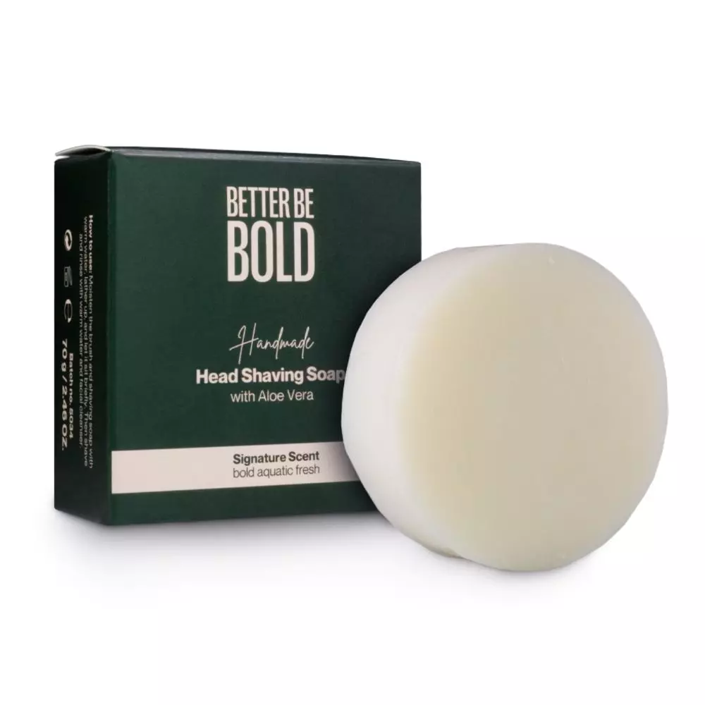 Better Be Bold Aloe Vera Shaving Soap - Mydło do golenia z aloesem - 70g