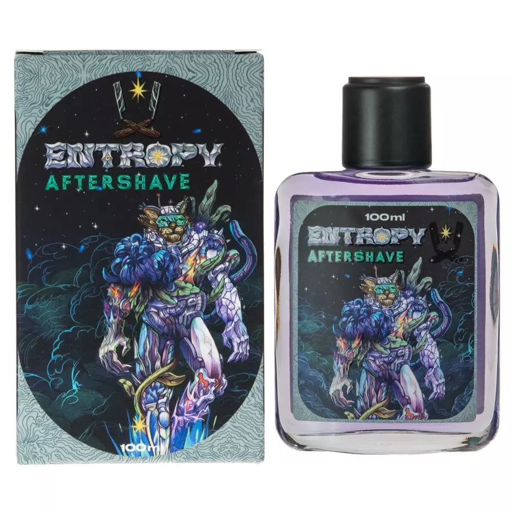 RareCraft Aftershave Entropy - Woda po goleniu o zapachu cytryny i bergamotki - 100ml