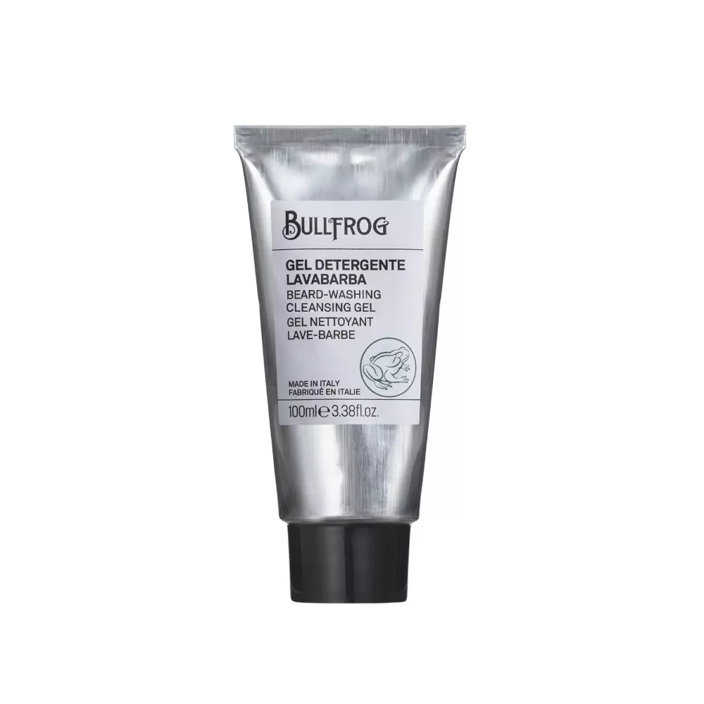 Bullfrog Cleansing Gel - Żel oczyszczający do brody o zapachu lawendy i wetiwery - 100ml
