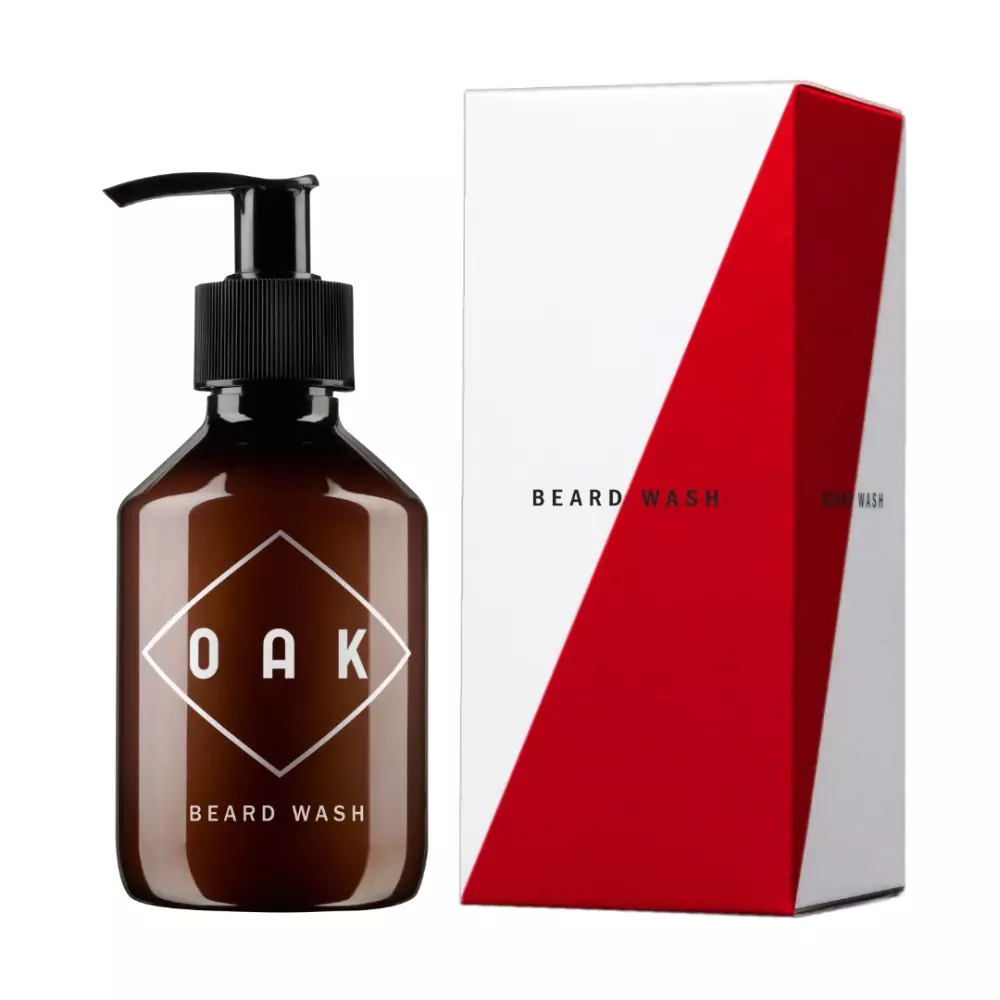 Oak Beard Wash - Szampon do mycia brody o zapachu wetiwery i grejpfruta - 200ml