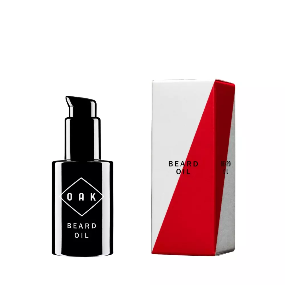 Oak Beard Oil - olejek do brody o zapachu wetiwery i jałowca - 30ml