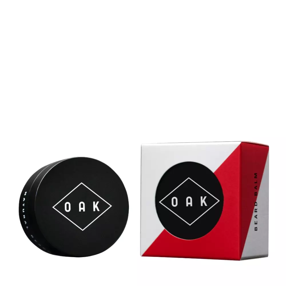 Oak Beard Balm - Balsam do brody o zapachu wetiwery, grejpfruta i jałowca - 50ml
