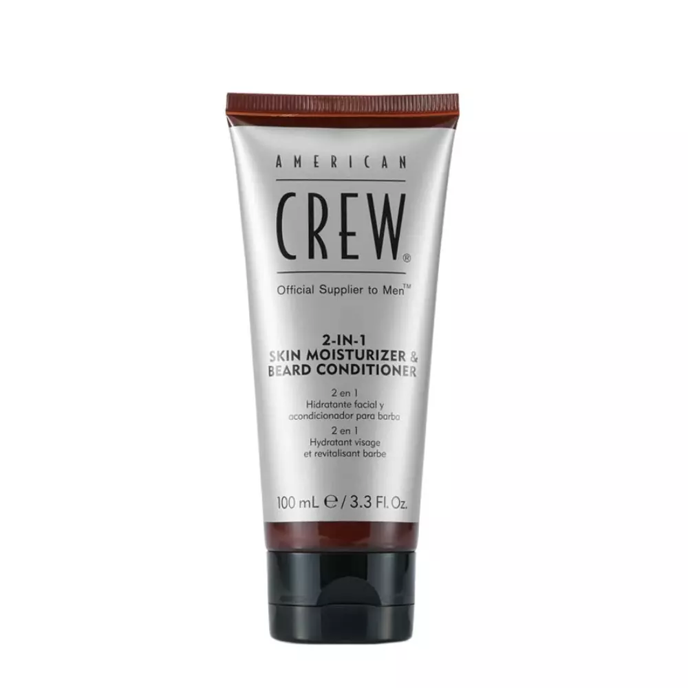 American Crew 2-in-1 Skin Moisturizer & Bear Conditioner - Krem do twarzy i brody - 100ml