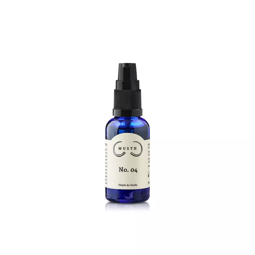 MUSTH No. 04 - Olejek do brody o zapachu goździków i lawendy - 30ml