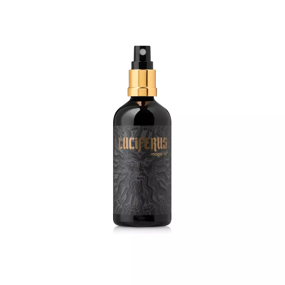 MUSTH Luciferus Magic Oil - Uniwersalny olejek do włosów, brody i ciała o zapachu ziemisto-różano-zwierzęcym - 100ml