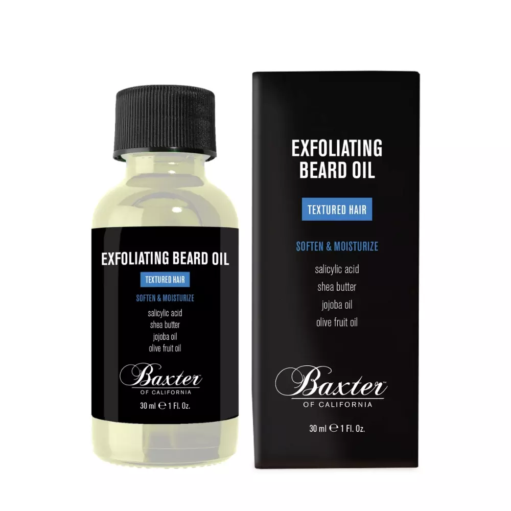 Baxter Exfoliating Beard Oil - olejek nawilżająco-złuszczający do brody - 30ml