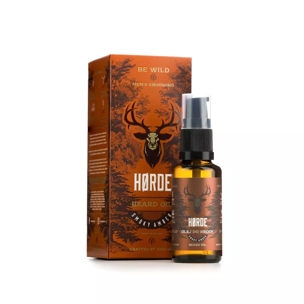 Olejek do brody Horde Smoky Amber 30ml