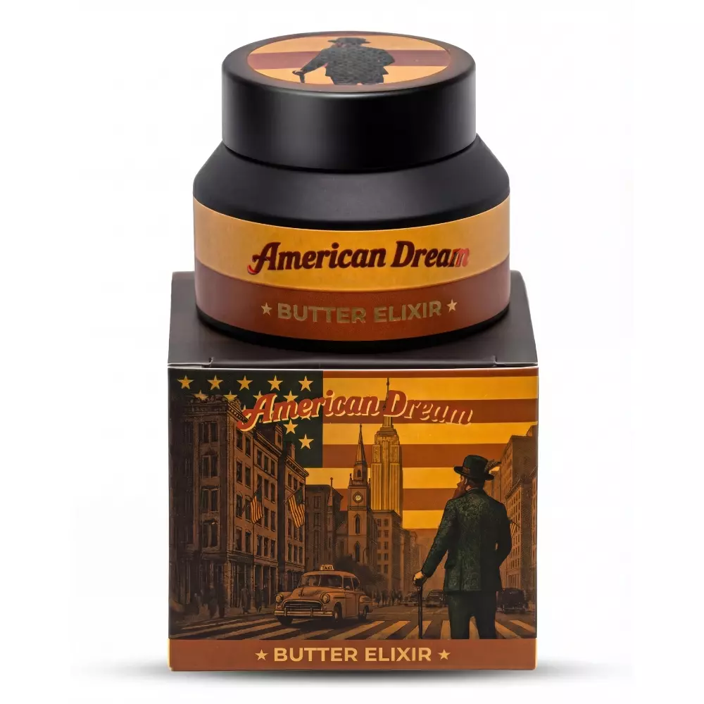 American Dream Butter Elixir - Balsam do brody, skóry i tatuażu - Jobski Cosmetics - 50ml