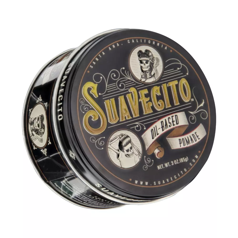 Suavecito Oil Based Pomade - Pomada do włosów o świeżym zapachu - 85g