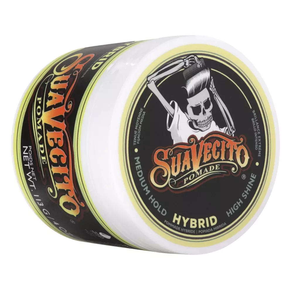 Suavecito Hybrid Pomade - Hybrydowa pomada do włosów o świeżym zapachu - 113g