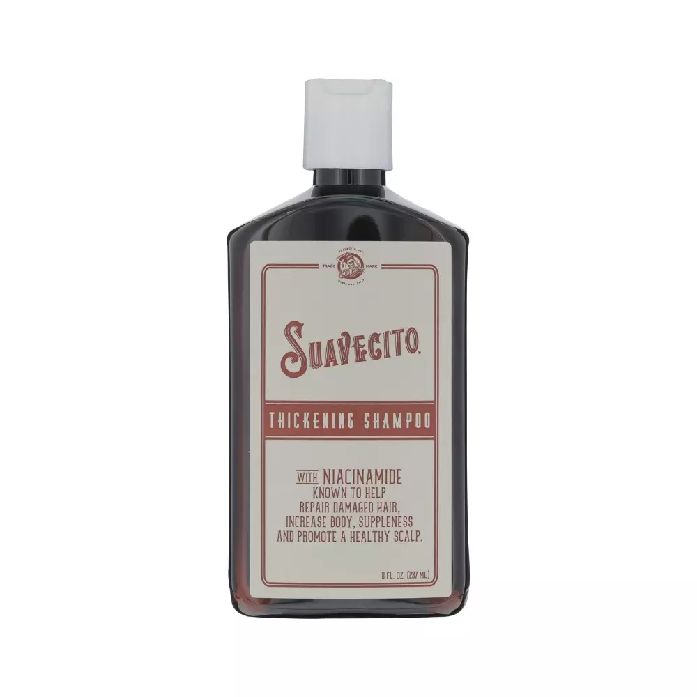 Suavecito Thickening Shampoo - Szampon wzmacniający do włosów z niacynamidem - 237ml