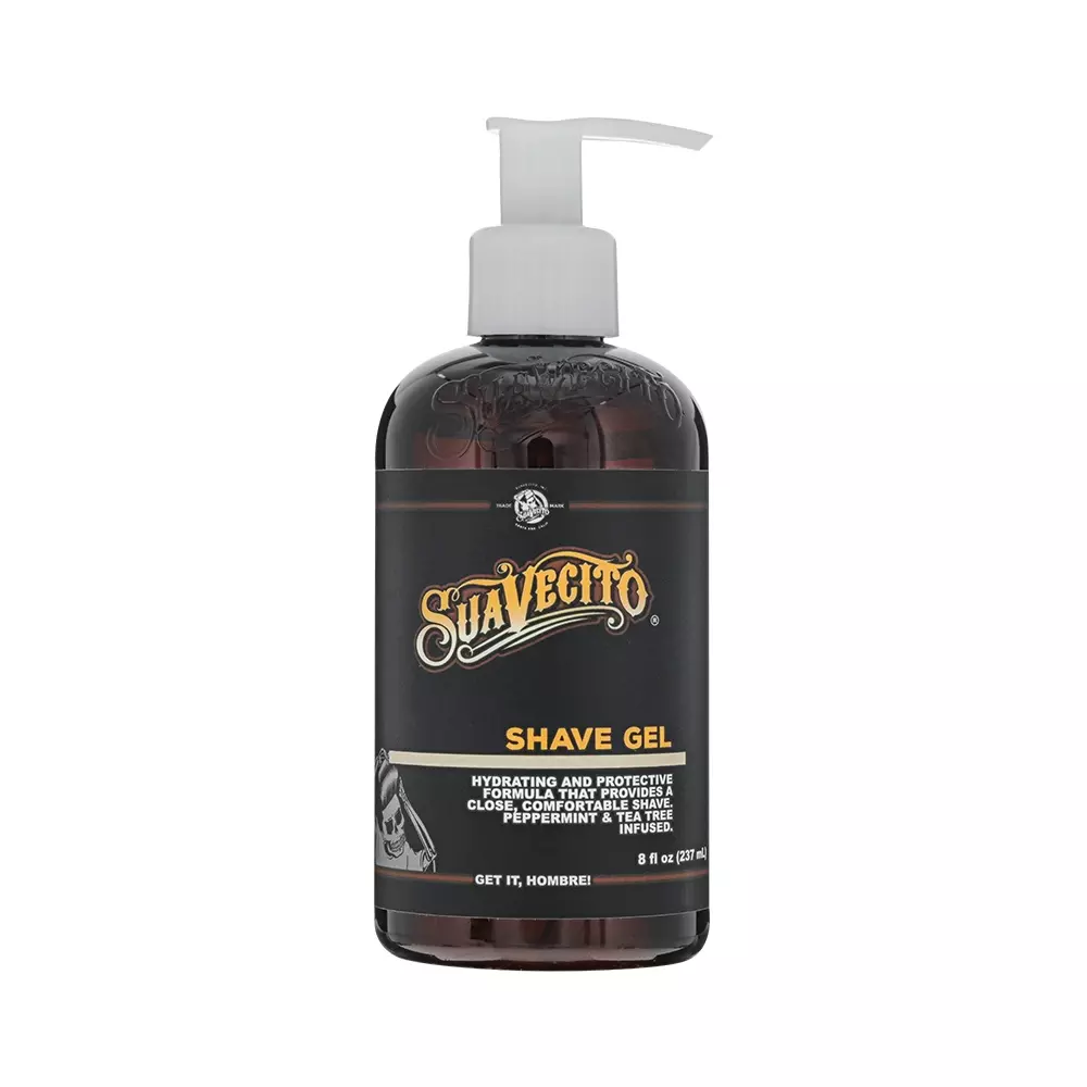 Suavecito Shave Gel - Żel do golenia o świeżym zapachu - 237ml