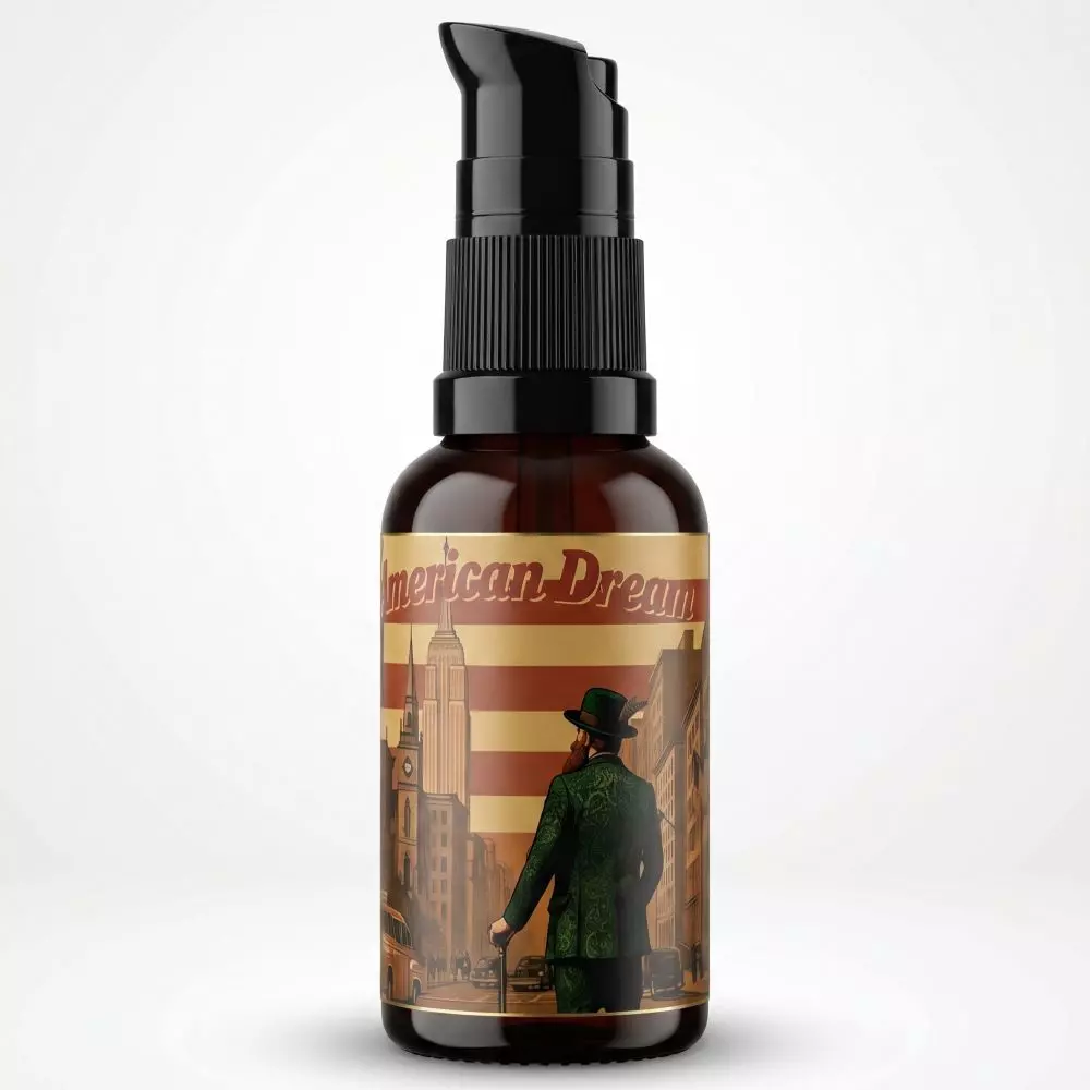 Jobski Cosmetics American Dream - Olejek do brody o szyprowym zapachu - 30ml