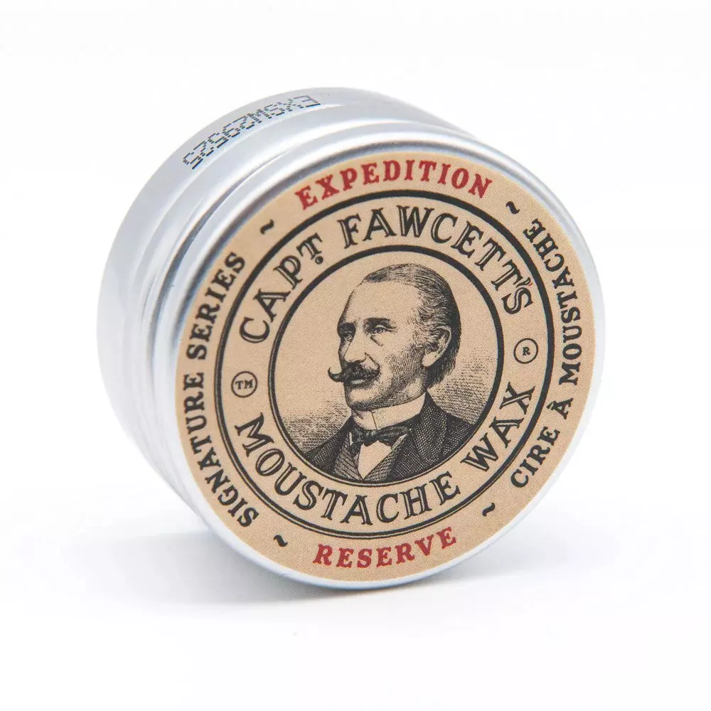 Captain Fawcett Expedition Reserve - wosk do wąsów o drzewno-cytrusowym zapachu - 15ml