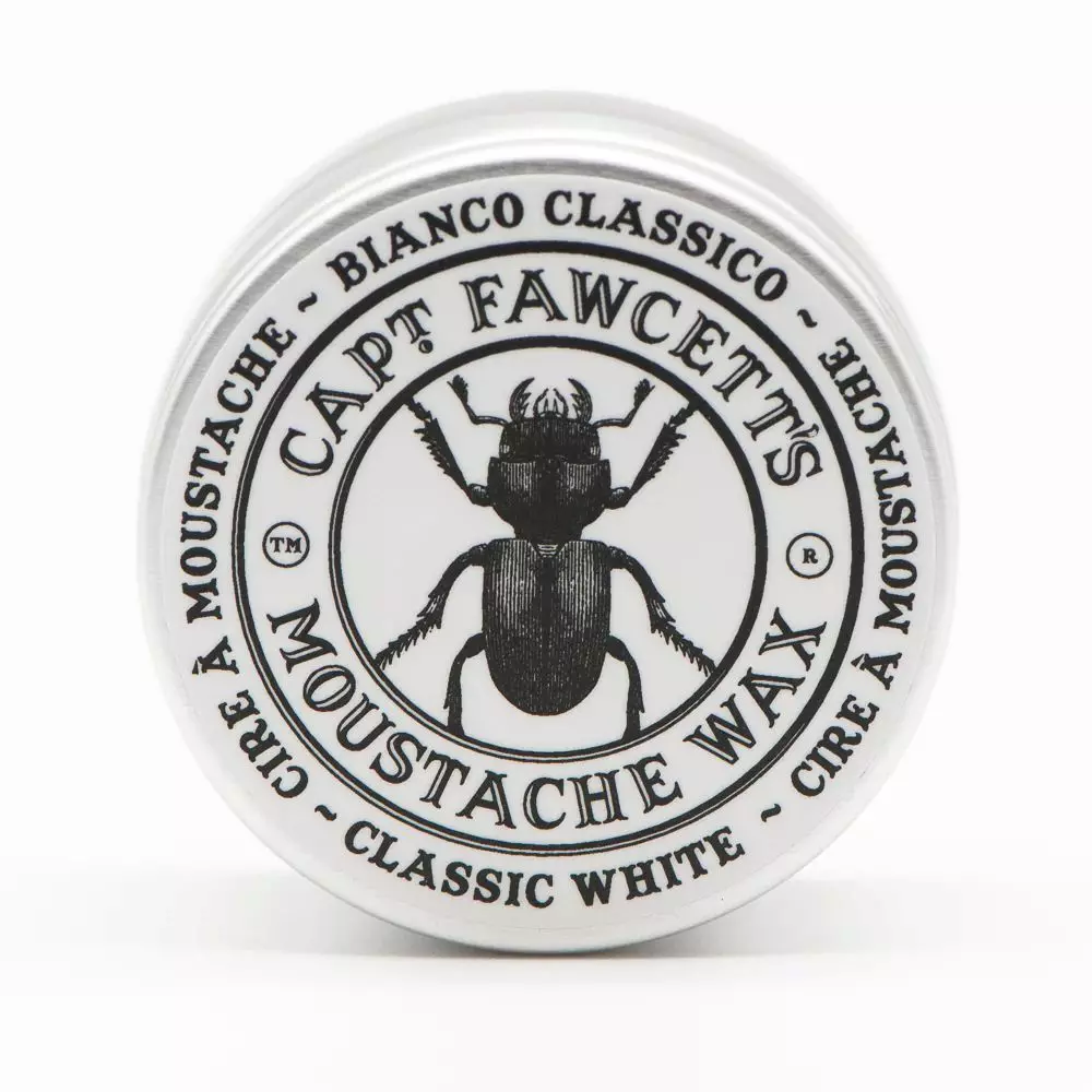 Captain Fawcett Bianco Classico - Wosk do wąsów o zapachu drzewno-przyprawowym - 15ml