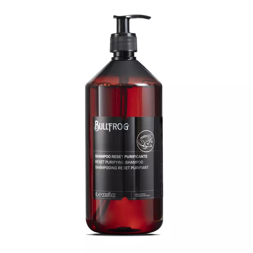Bullfrog Reset Purifying Shampoo - Oczyszczający szampon do włosów - 1000ml