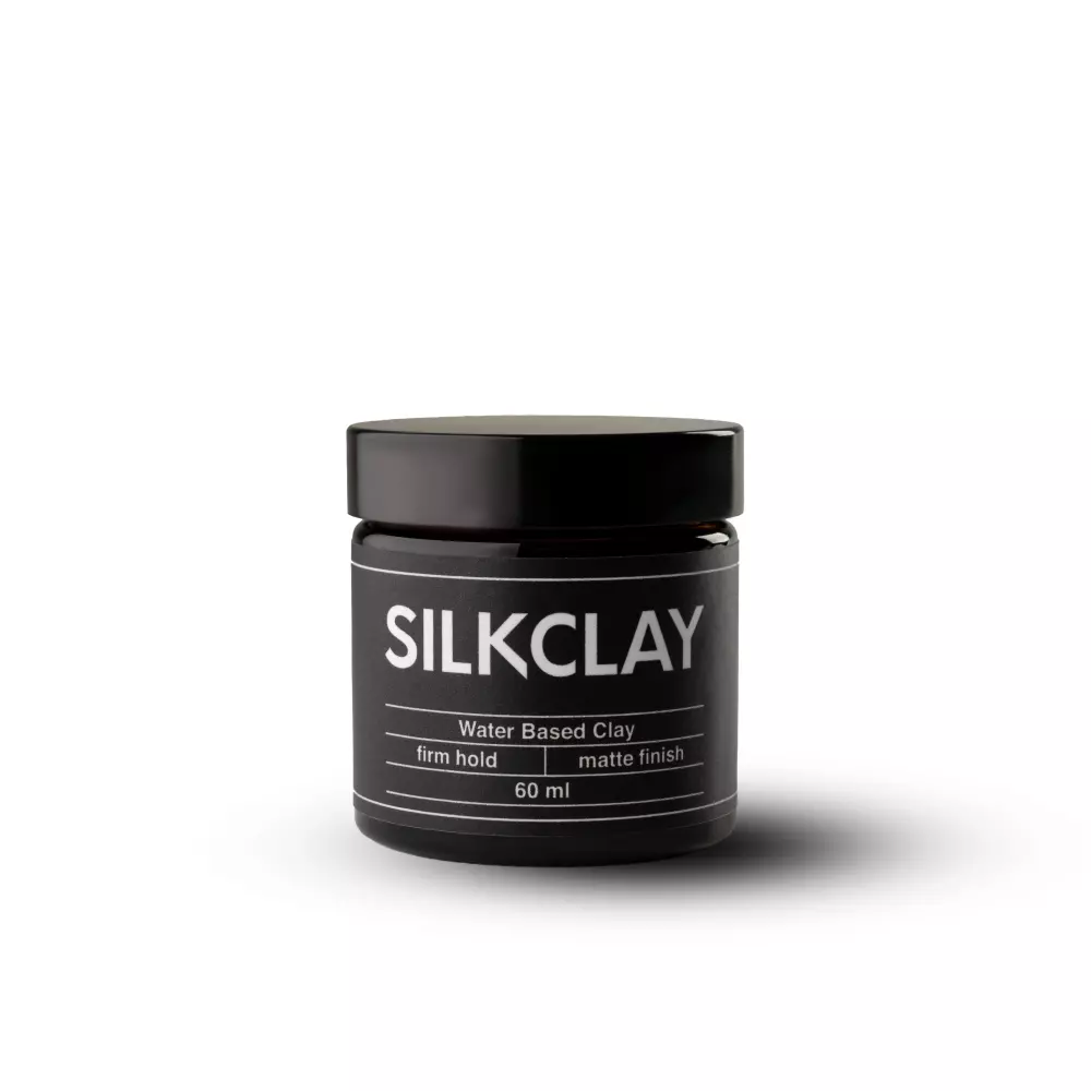 SILKCLAY Water Based Clay - glinka do włosów o zapachu drzewno-kadzidlanym 60 ml KRÓTKA DATA 31.07.2026